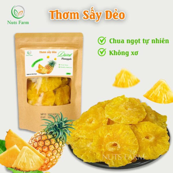 Dứa sấy dẻo