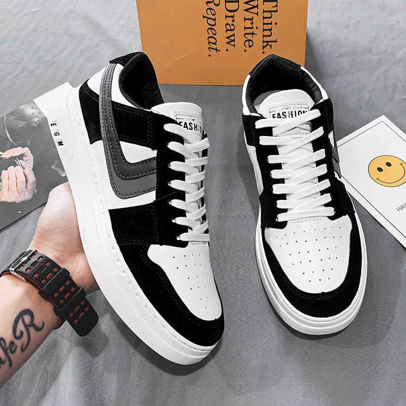 Mã 102 - Giày Nam Sneaker Kiểu Dáng Basic Dễ Phối Đồ